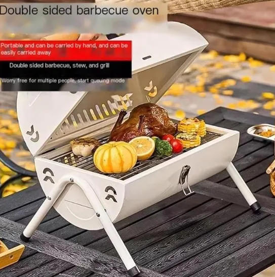 *1 OG Tent Package (One Tent One Portable BBQ One Solar Panel Light One Table with 4 chairs)