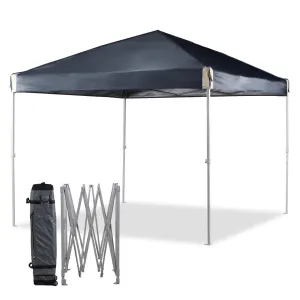 10x10/12x12 ft. Pop Up Canopy Tent with Roller Bag