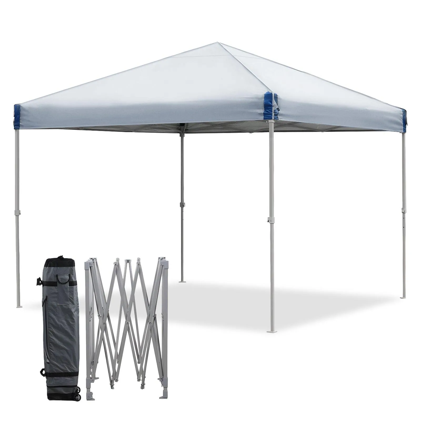 10x10/12x12 ft. Pop Up Canopy Tent with Roller Bag