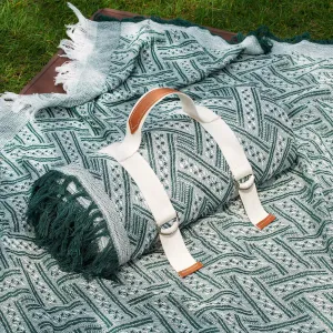 2 in 1 Extra Large Camping Blanket Outdoor Picnic Yoga Mat Waterproof Sandproof Lightweight Car Essential Roadtrip Gadget Rv Accessories Glamping Tent Gear Must Haves Hiking Stuff Necessities Gift