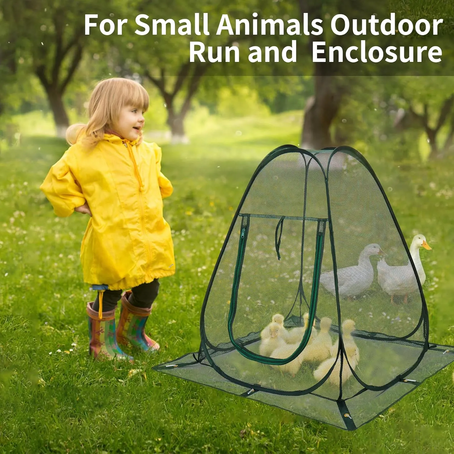 2 Packs Pop up Garden Netting Cover Plant Guard Cover with 16 Stakes Bird Plant Tent Protector for Vegetables Fruits Flowers (2, 28 * 28 * 32 inch)