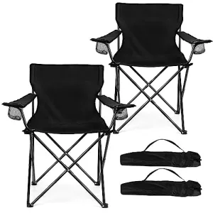 2pcs Foldable Camping Chair, Folding Camp Chairs for Adults