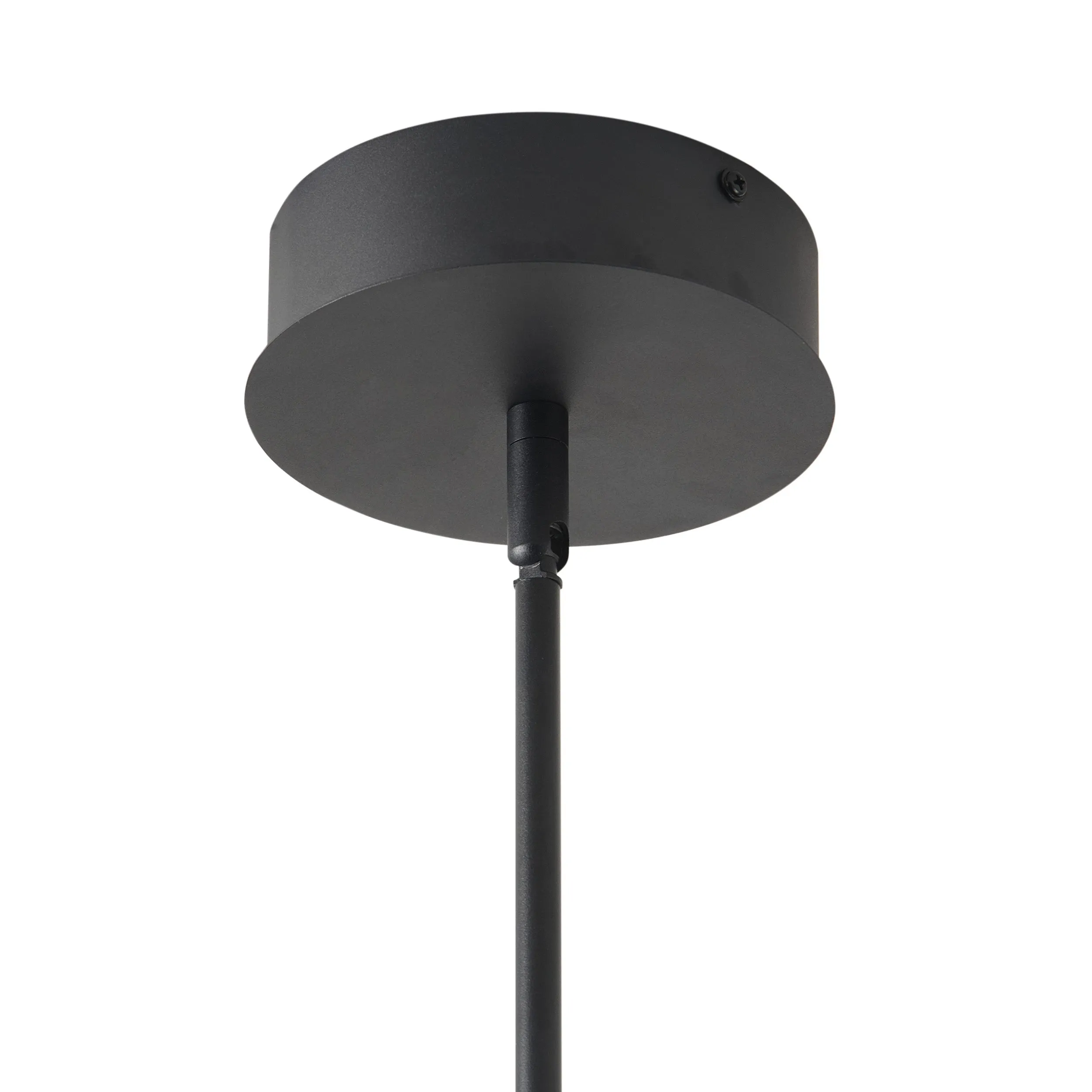 4-Light Modern Linear Black LED Ceiling Light