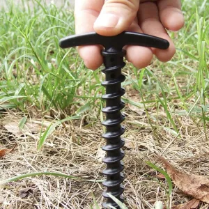 4x Corkscrew Tent Stakes