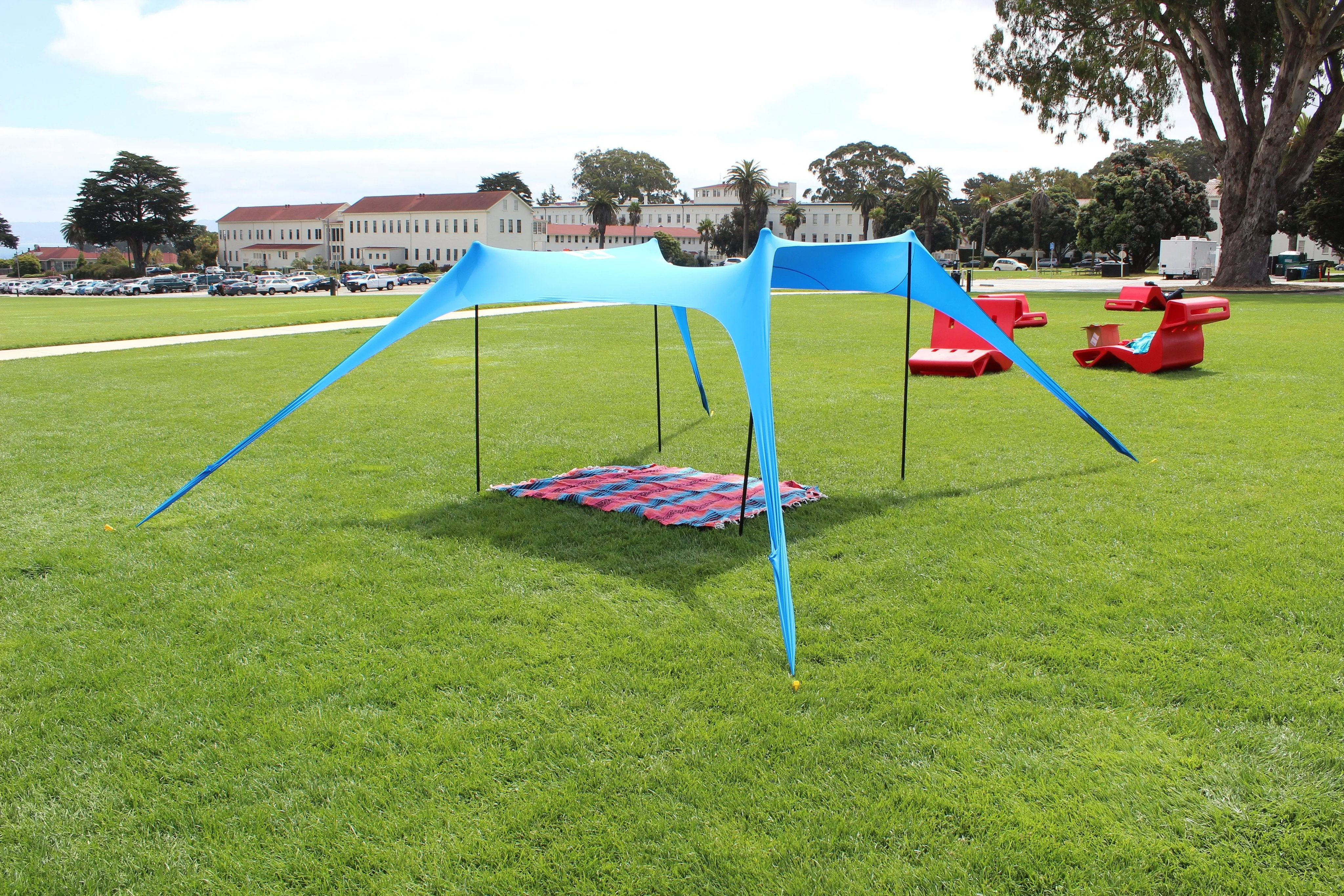 4x Corkscrew Tent Stakes