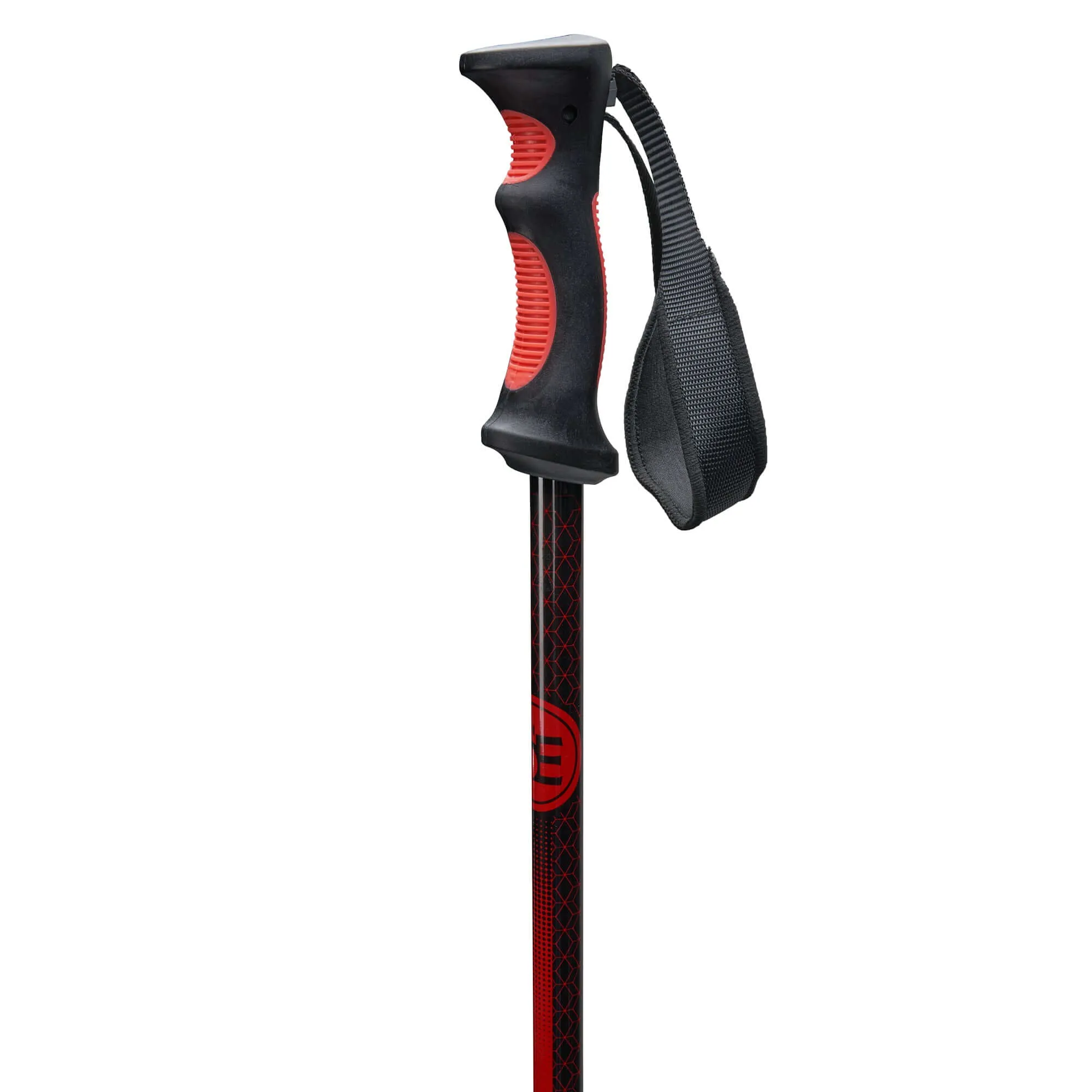 5th Element Stealth 2 Kids Ski Poles - Black/Red