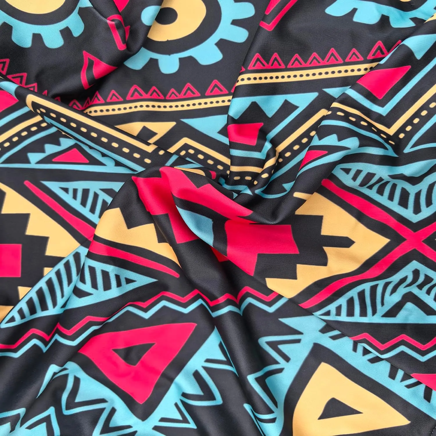 7-Mi Travel Luggage Cover Elastic Sleeve 26"-28" Anti-Scratch Suitcase Protector Cover Size L, Bohemia