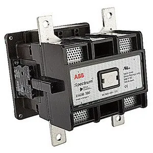ABB EHDB360C2P-1L Drive Contactor, 120 VAC Coil, 360 A, 1 NO - 1 NC