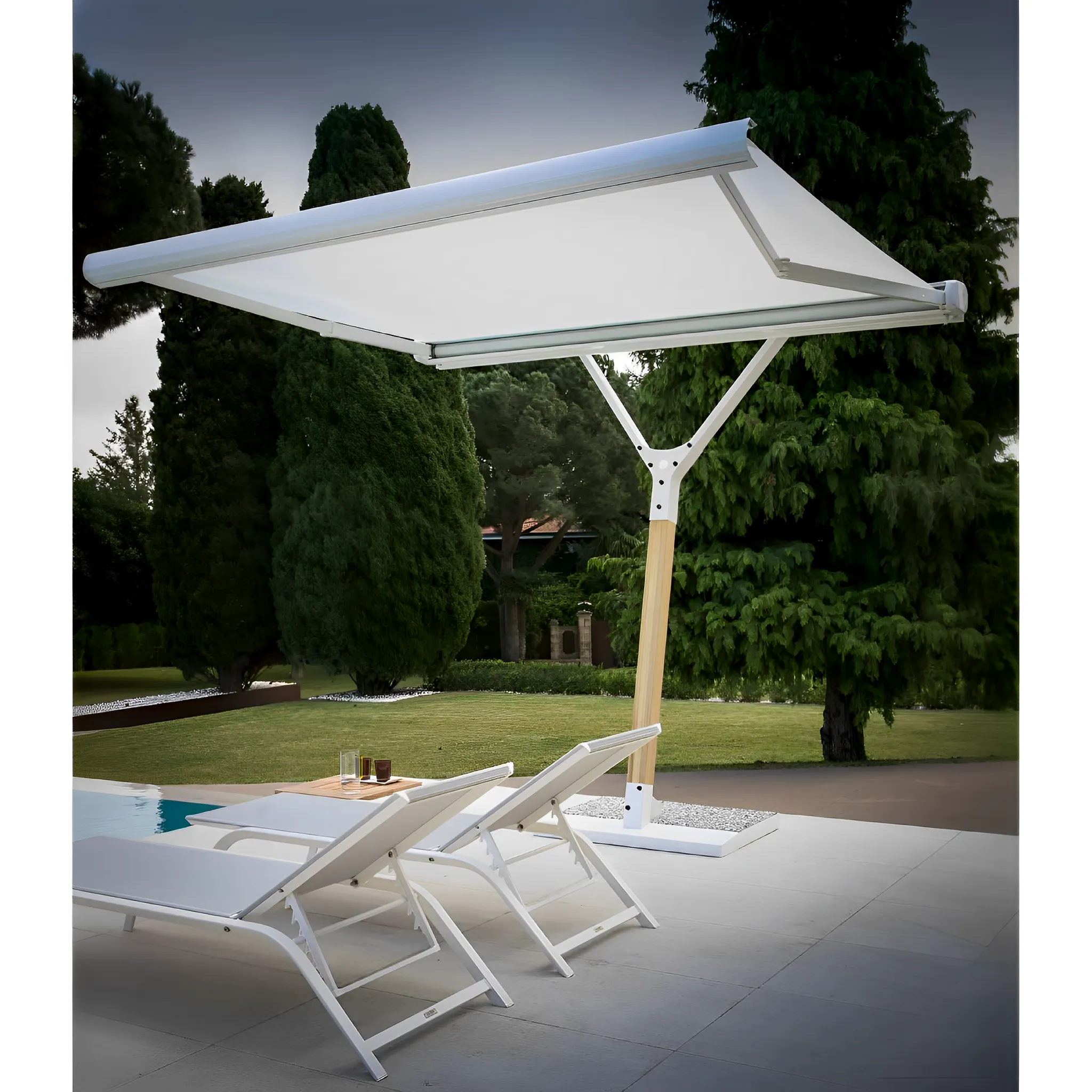 Adjustable Garden Umbrella | Unopiu Salento