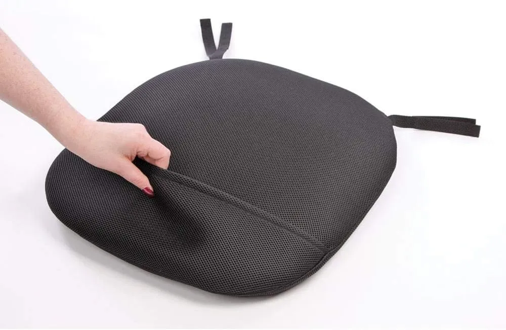 AliMed Stratta Mesh Chair Seat Cushion, Extra Large, 21x19-1/2 inches