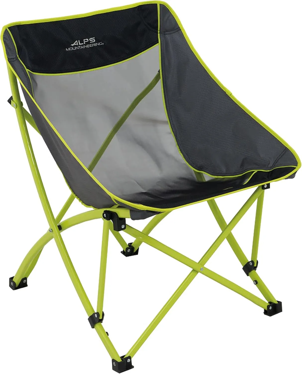 ALPS Mountaineering Camber Chair, One Size - Charcoal/Citrus