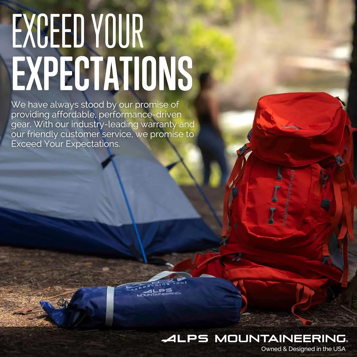 ALPS Mountaineering Red Tail 65L Pack - Chili