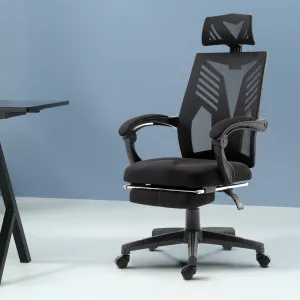 Artiss Gaming Office Chair Computer Desk Chair Home Work Recliner Black