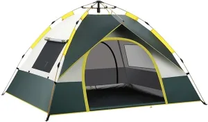 Automatic Tent 1-3 Person Camping Tent,Easy Instant Setup Protable Backpacking Compatible with Sun Shelter,Travelling,Hiking Field Camping