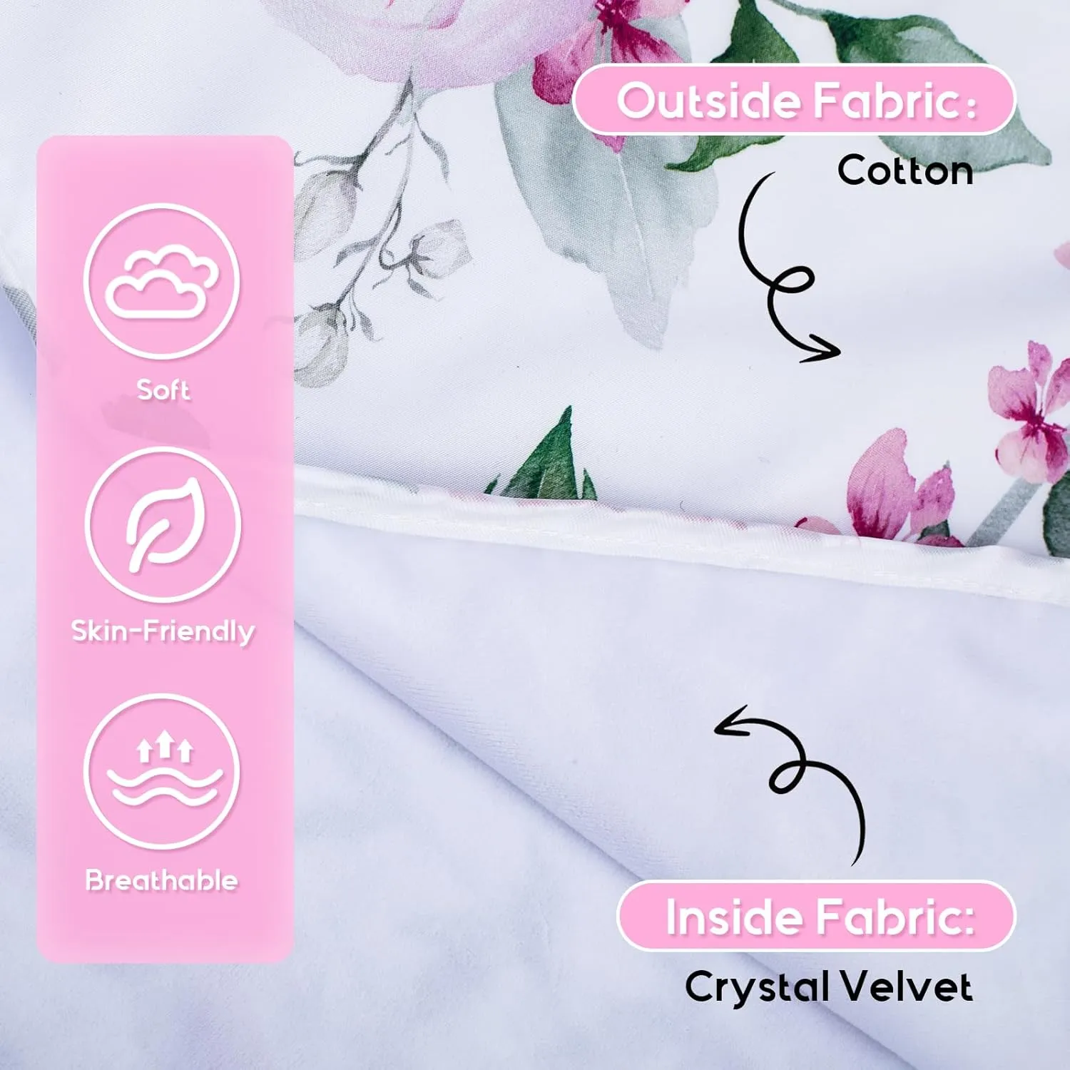 Baby Car Seat Cover, Carseat Covers Baby Girls, Infant Car Seat Cover with 2 Layer Windows, Breathable Baby Carrier Sun Shade Cover, Windproof Car Seat Canopy Weather Shield for Newborn