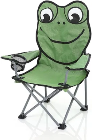 Beach Chair Cute Camping Chair Compact Folding Chair with Mesh Cup Holder,Safety Lock,600D Thicken Fabric (Color : A)