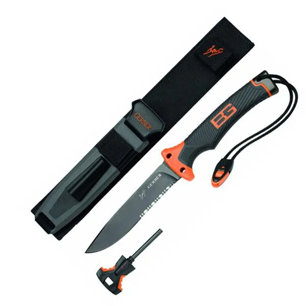 Bear Grylls Ultimate, Black-Orange Handle, Black ComboEdge
