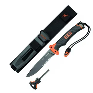 Bear Grylls Ultimate, Black-Orange Handle, Black ComboEdge