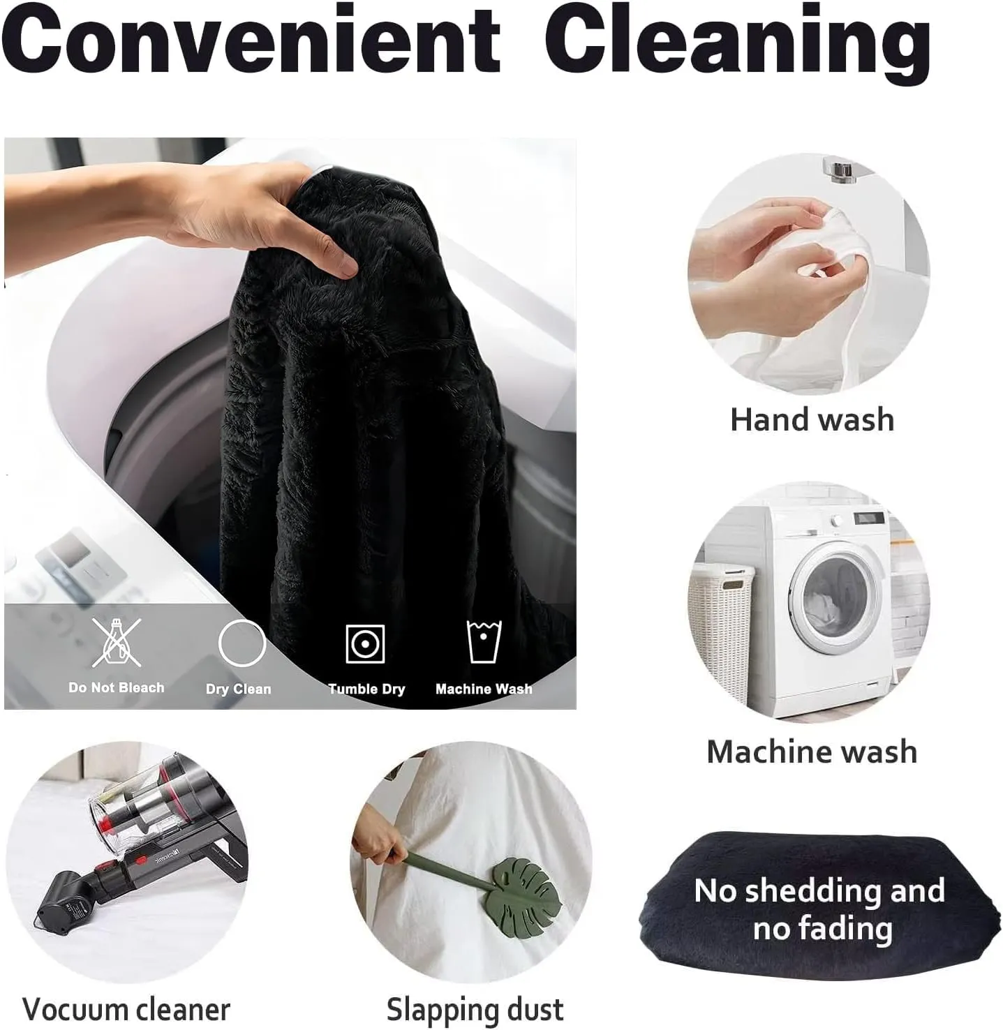 Big Huge Giant Bean Bag Chair Cover for Adults, (No Filler) Machine Washable Covers Bean Bag Chairs in Multiple Sizes and Colors Giant Foam-Filled Furniture Filled Furniture (White, 5FT)