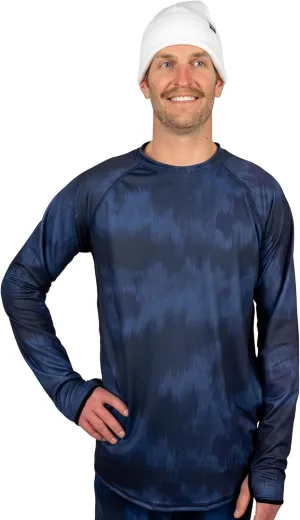 BLACKSTRAP Men's Summit Base Layer Crewneck Long Sleeve Top, Maximum Warmth and Comfort, [Insert Color]
