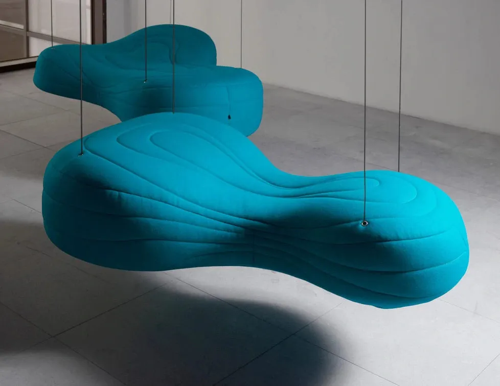 Bouli Soft Seating 2 Seater Sofa Painted Steel Base