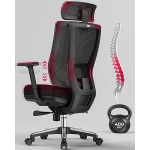 CabeVibe High Back Mesh Computer Office Chair Desk Chair with Swivel Rolling