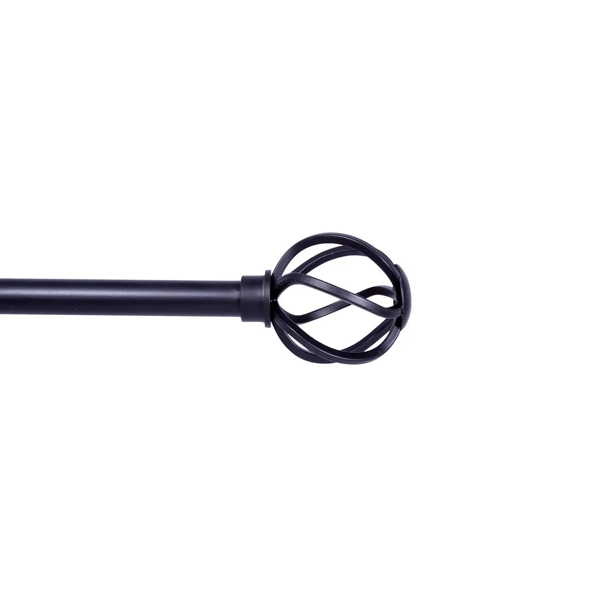 Cage Adjustable Curtain Rod Set