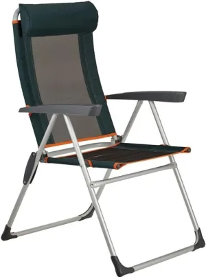 Camping Chair Outdoor Deck Chair Portable Armchair Fishing Camping Seat Stool with Adjustable Backrest and Breathable Mesh Backrest Folding Chair (Color : B) (A One Size