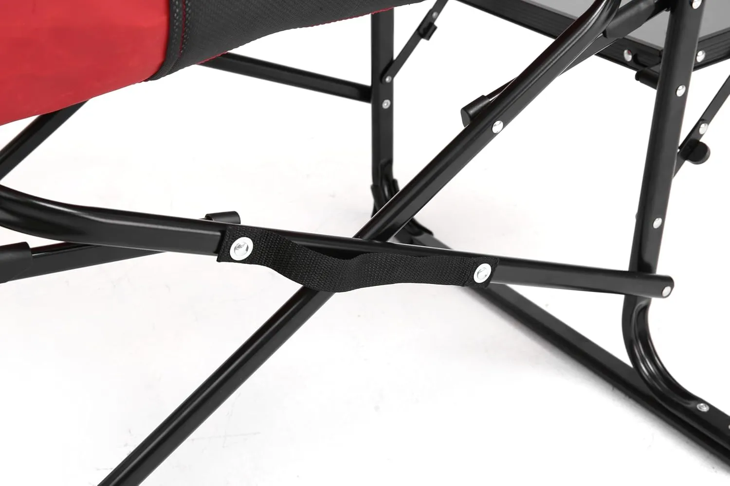Camping Directors Chair, Heavy Duty,Oversized Portable Folding Chair with Side Table, Pocket for Beach, Fishing,Trip,Picnic,Lawn (Red)