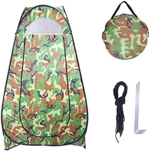 Camping Privacy Shelters Wide Quick Set Up Privacy Tent, ToileShower Tent Pop up Camping Changing Tent Portable Waterproof Outdoor Dressing Bathroom Toilet Tent Privacy Shelter Tent