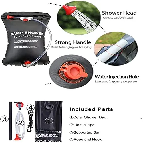 Camping Shower Tent Privacy Tent - Pop Up Changing Toilet Portable Sun Shelters Dressing Room Instant Outdoor for Camping Hiking Beach Picnic Fishing with Carrying Bag Privacy Tent & Shower Bag