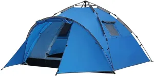 Camping Tent 3-4 Person Tents Hydraulic Automatic 4 Season Outdoor Family Beach Hiking Tents