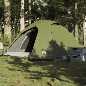 Camping Tent Dome 3-Person Olive Green Waterproof3,3KG