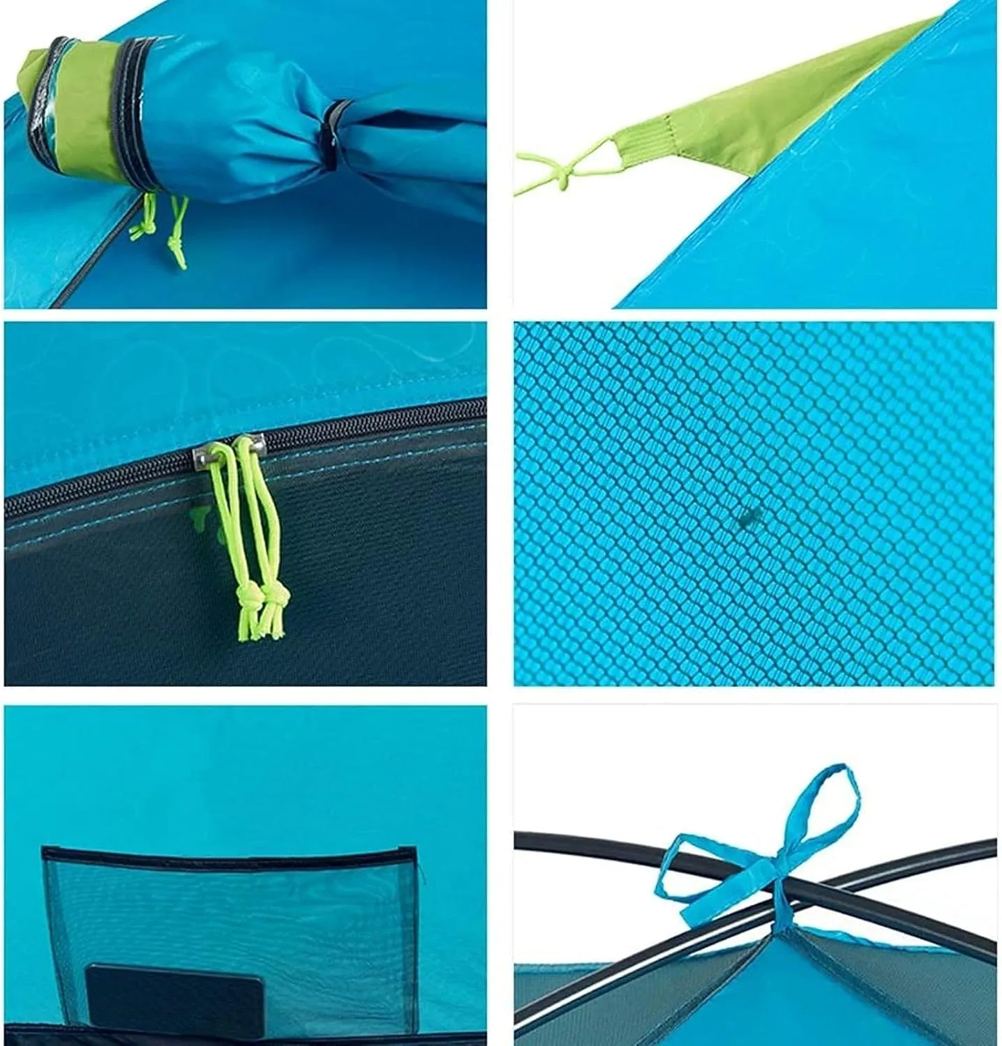 Camping Tents, Camping Tents | 2-4 Person Family Tent Outdoor Double Waterproof Sunscreen | Very Suitable for The Beach, Outdoors, Travel, Hiking (4 M