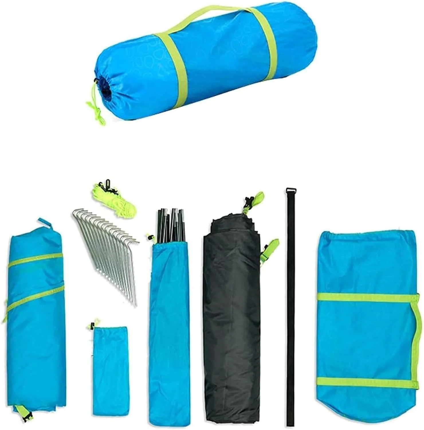 Camping Tents, Camping Tents | 2-4 Person Family Tent Outdoor Double Waterproof Sunscreen | Very Suitable for The Beach, Outdoors, Travel, Hiking (4 Man A)