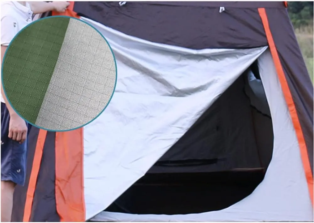 Camping Tent,Tents for Camping with Porch, Instant Automatic Pop Up Teepee, Easy Set Up Family Tent Perfect for Beach, Outdoor, Traveling, Hiking,, 240X240X190CM, Green