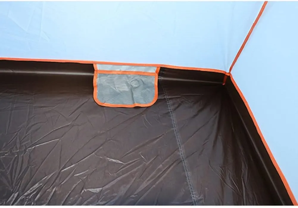 Camping Tent,Tents for Camping with Porch, Instant Automatic Pop Up Teepee, Easy Set Up Family Tent Perfect for Beach, Outdoor, Traveling, Hiking,, 240X240X190CM, Green