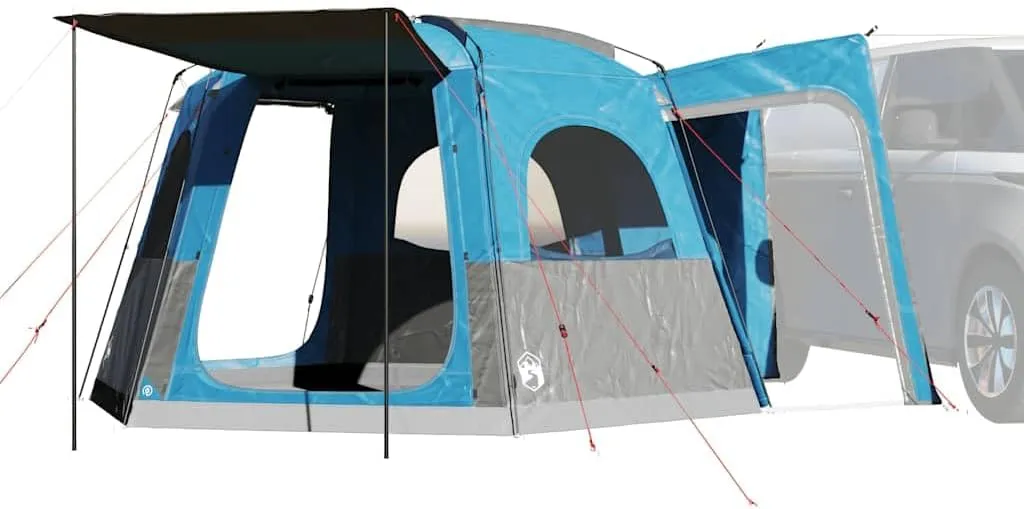 Car Tent 4-Person Blue Waterproof14,45KG