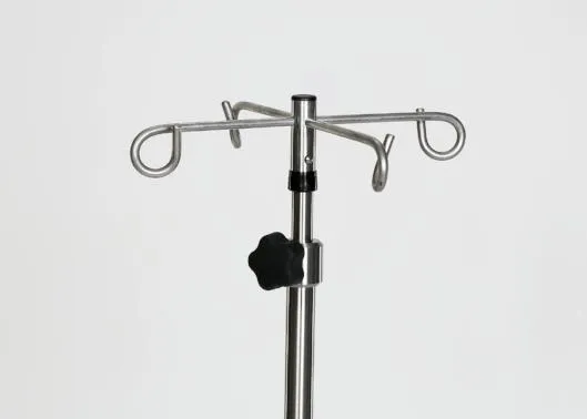 Chrome 5-leg Space Saving IV Pole