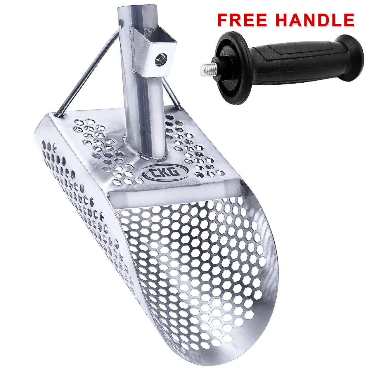CKG Hex-7 Sand Scoop with Carbon Handle