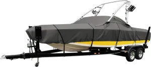 Classic Accessories StormPro Heavy-Duty Ski & Wakeboard Tower Boat Cover, Fits boats 20 - 22 ft long, beam width to 106 in wide
