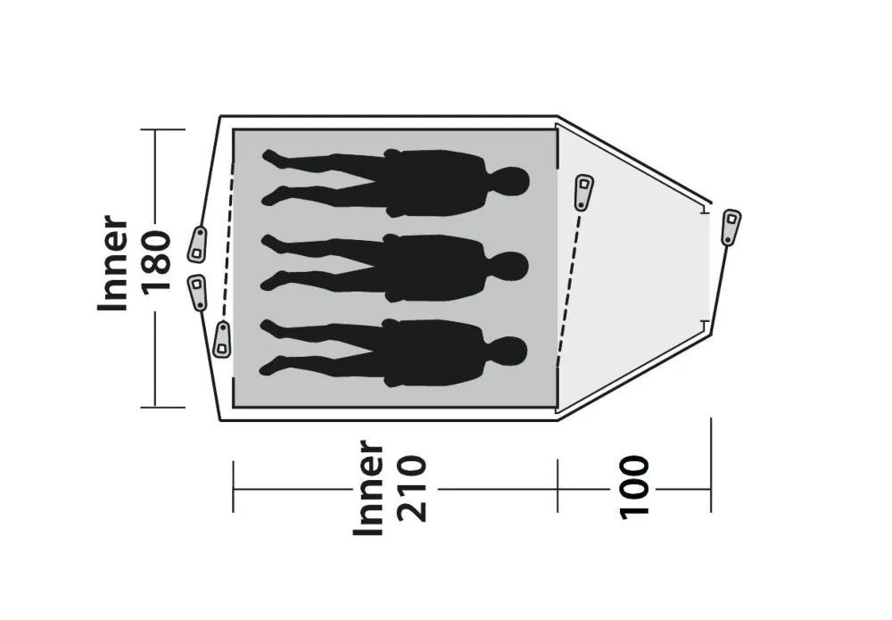 Cloud 3 Tent