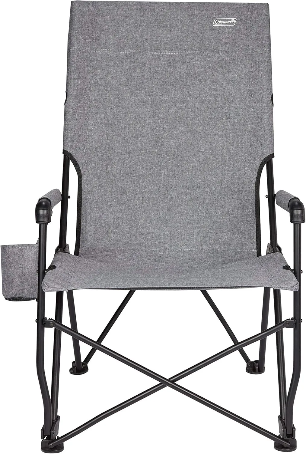 Coleman Forester Outdoor Seating Set, Bucket Chair/Deck Chair/Sling Chair/Footstool Options, Versatile Design with Steel Frame & Carry Bag Included; Great for Camping, Tailgating, & Lounging
