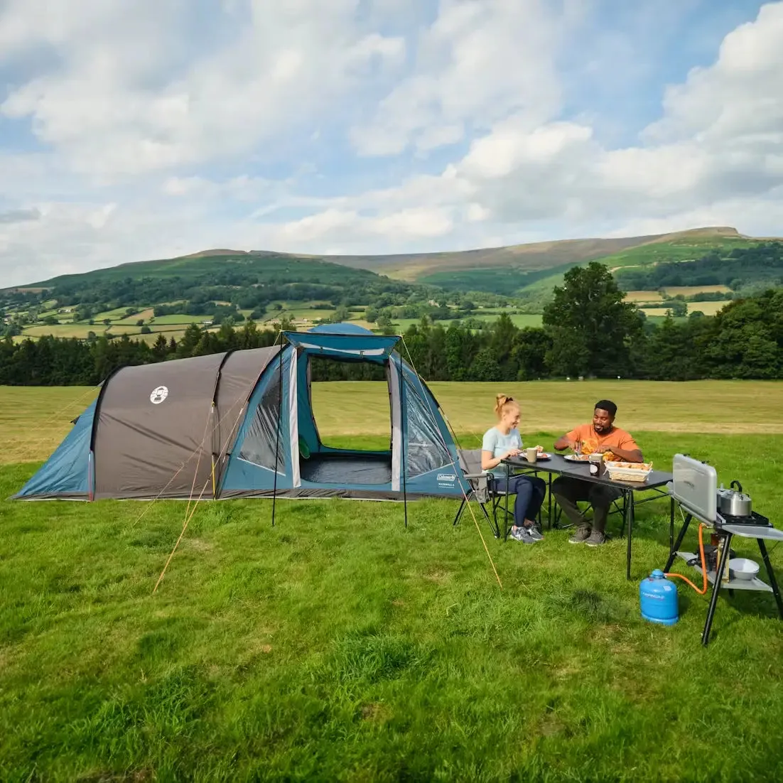 Coleman Waterfall 5 Family Poled Tent - 5 Person