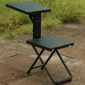 Compact Foldable Camping Chair  Table - Portable Outdoor Furniture for Easy Travel