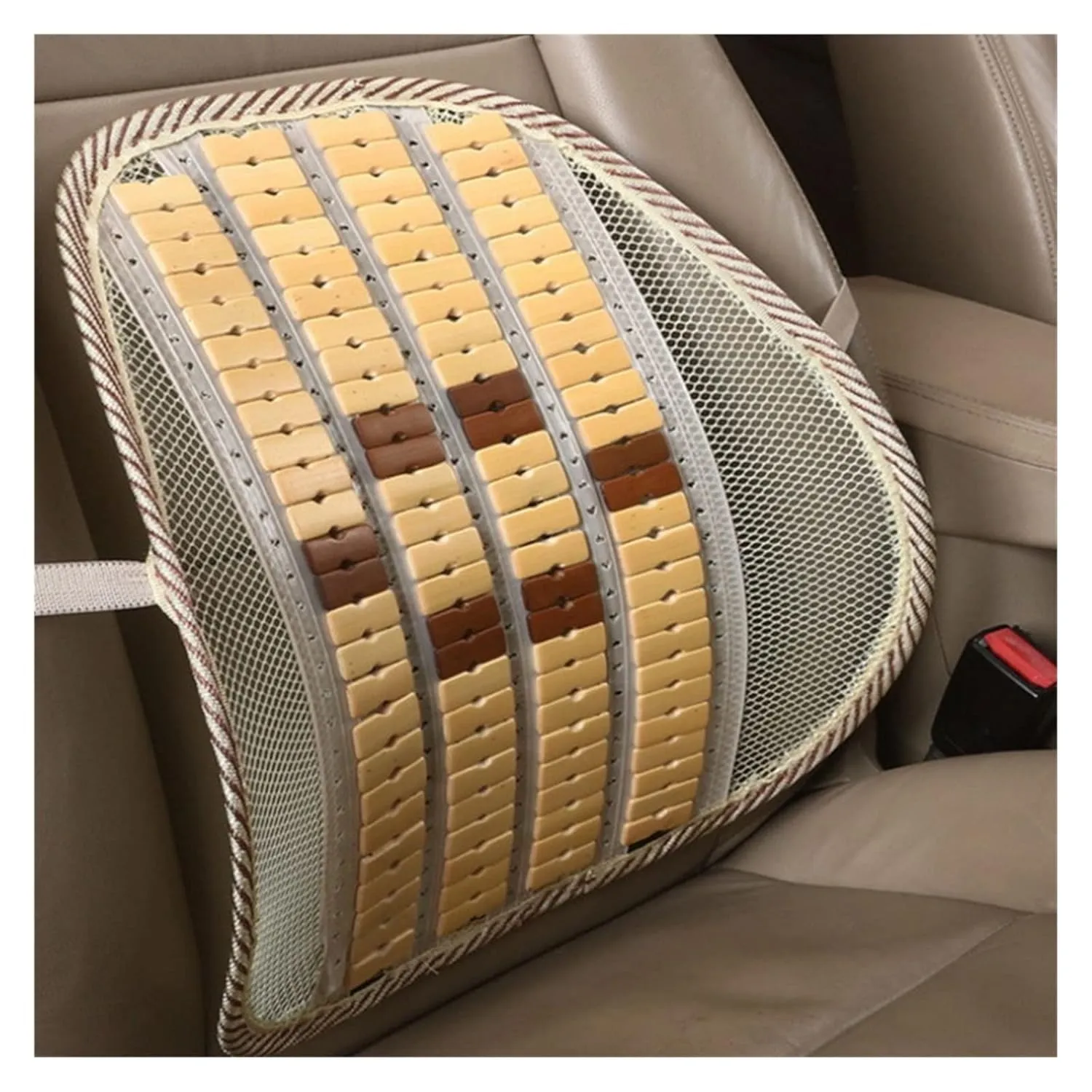 Cool Mesh Back Lumbar Waist Support Car Lumbar For Office Chair Chair Back Support(E)