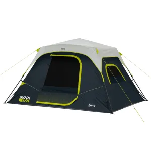 CORE 6 Person Instant Cabin Blockout Tent 11' x 9'