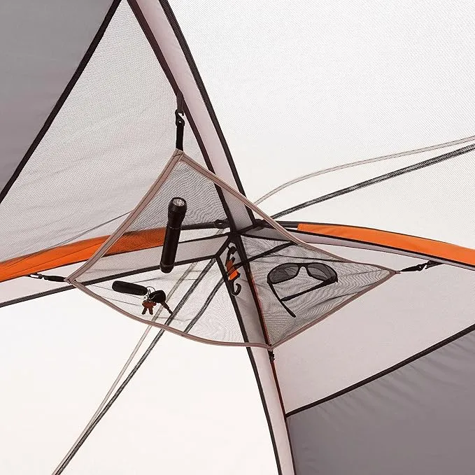 CORE Tents for Family Camping, Hiking and Backpacking | 4 Person / 6 Person / 9 Person / 11 Person Dome Camp Tents with Included Tent Gear Loft for Outdoor Accessories