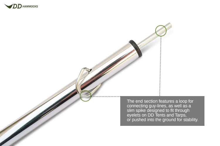 DD Tarp Pole - 1.8m (x2)
