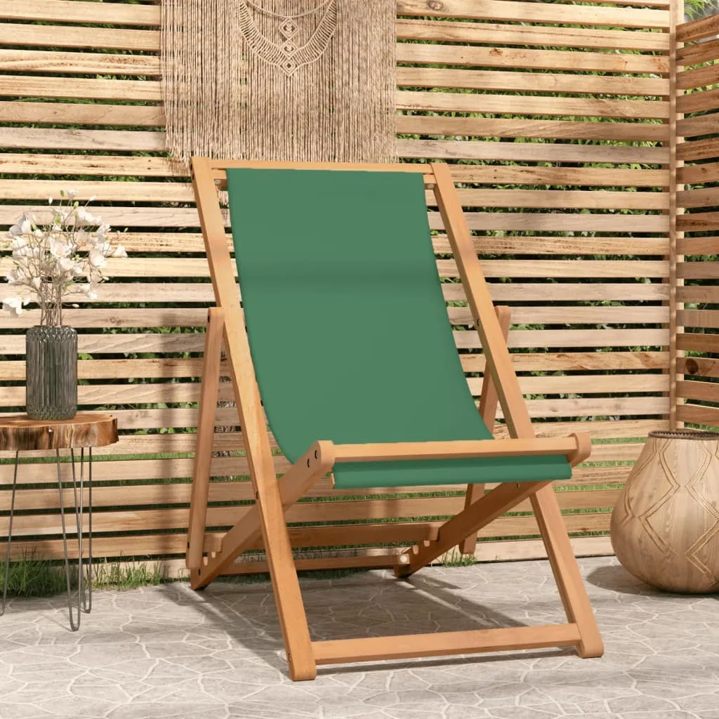 Deck Chair Teak 22.1"x41.3"x37.8" Blue